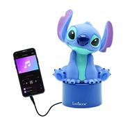 Lexibook Veilleuse Disney Stitch NS01D – Haut-parleur, couleurs changeantes, sur piles, bleu