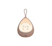 Veilleuse Bébé Chat Mignon FONGWAN avec Contrôle du Capteur et Crochet Rechargeable pour Enfants - Blanc Blanc G