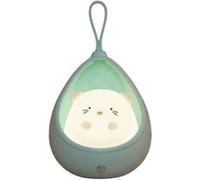 Veilleuse Bébé Chat Mignon FONGWAN avec Contrôle du Capteur et Crochet Rechargeable pour Enfants - Bleu Bleu G