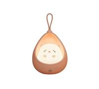 Veilleuse Bébé Chat Mignon FONGWAN avec Contrôle du Capteur et Crochet Rechargeable pour Enfants - Rose