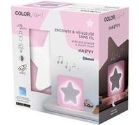 Veilleuse BigBen CBLNEONOSTARM Colorlight Etoile Rose Rose G