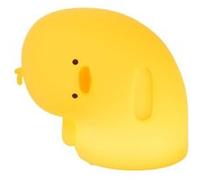 Veilleuse Canard jaune en silicone - Rechargeable - Amadeus - Jaune - Silicone