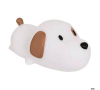 Veilleuse Enfant Chien Scott 15cm Blanc