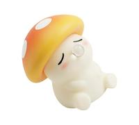 Veilleuse de chevet champignon, lampe à lueur douce rechargeable par USB avec toucher en silicone pour chambre à coucher, bureau, lampe de décoration, toucher en silicone, chambre à coucher, dortoir,