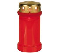Veilleuse d'extérieur - CIERGERIE SUD EST - Hauteur 130 mm - Rouge