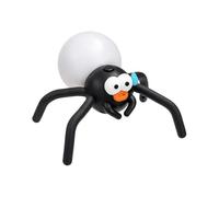 Veilleuse d'Halloween amusante à LED pliable en forme d'araignée | Veilleuse décorative pour chambre d'enfant, table de chevet, table, bureau, maison, chambre d'enfant, salon, cuisine