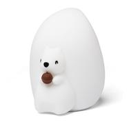 Little L – Veilleuse tactile en silicone Écureuil Peanut avec télécommande – Écru