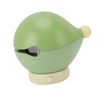Veilleuse en Forme de Poisson en Bois, Lampe de Chevet en Bois de Hêtre avec Maillet, Lumière Chaude à intensité Variable sur 3 Niveaux, Lampe de Nuit Rechargeable par USB C pour Chambre