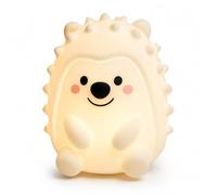Veilleuse Enfant Animaux en Silicone Souple, Lampe de Nuit Rechargeable USB-C, Lumière Douce Blanc Chaud & RGB, Compagnon de Sommeil pour Chambre Bébé, Idée Cadeau Naissance Anniversaire (Hérisson)