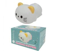 Veilleuse enfant chat LED RGBW sonore 1,5W blanc Mary's