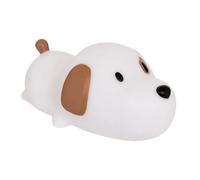 Veilleuse Enfant Chien Scott 15cm Blanc