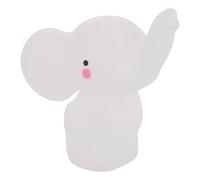 Veilleuse Enfant Éléphant Softy 14cm Blanc