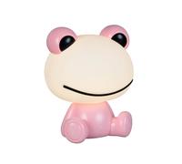 Veilleuse enfant grenouille rose sans fil RGB USB-C LED 0,3 W