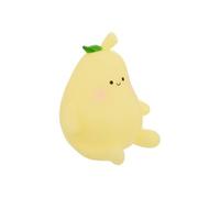 Atmosphera - Veilleuse poire enfant fraci jaune 9,9x9,5x8,8 cm