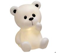 Atmosphera Veilleuse enfant Ourson H30 cm Blanc