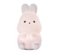 Veilleuse enfant portable lapin blanc LED RGB 0,05W Lightimals Rabalux