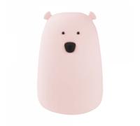Veilleuse enfant sans fil ours rose RGBW télécommande