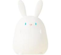 Veilleuse Enfant Silicone Lapin FONGWAN avec Fonction Minuterie, Commande Tactile - Blanc Blanc G
