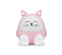 Veilleuse et Enceinte sans fil Bluetooth BigBen Chat 15 W Rose