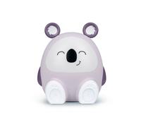 Veilleuse et Enceinte sans fil Bluetooth BigBen Koala 15 W Blanc et Violet