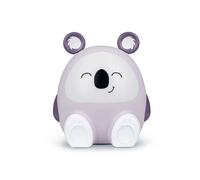 Veilleuse et Enceinte sans fil Bluetooth BigBen Koala 15 W Blanc et Violet