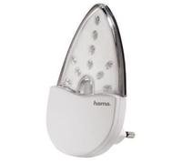 Hama Veilleuse LED 113960 ovale Ambre – Éco 0,2 W, fiche Euro