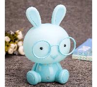 VEILLEUSE LAPIN | BunnyGlass™ - Bleu