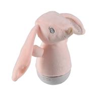 Veilleuse lapin enfant rose LED RGB mélodies Polux