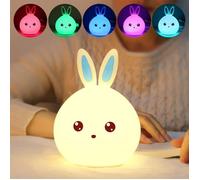 Veilleuse Lapin LED - CODREAM - Multicolore - Enfant - Blanc - Rechargeable USB