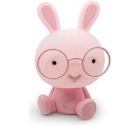 Veilleuse - Lapin LED - Rose - Rechargeable USB - Enfant