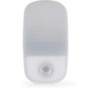 Nedis Veilleuse LED LNLW10WT – Capteur jour/nuit et mouvement – 0,55 W 11 lm – Blanc