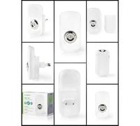 Veilleuse Led Capteur De Mouvement Capteur Jour / Nuit 1.2 W 39 Lm Blanc Fonction Torche Multicolore