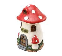 Veilleuse LED en Résine en Forme de Champignon, Décoration Extérieure pour Jardin, Pelouse et Aménagement Paysager.