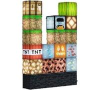 Veilleuse LED lampe de table,Minecraft decor-16 pièces G