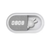 Veilleuse LED lapin blanc avec réveil Polux Bunny 3