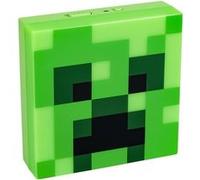 Minecraft Paladone Veilleuse Creeper, fonction capteur de nuit, portable, dos adhésif pour placement mural, cadeau sous licence officielle et décoration de chambre pour les fans de