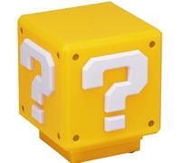 Veilleuse LED Nintendo Super Mario Mini Block Question - Licence officielle - Fonctionne sur piles