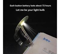 Veilleuse LED portable, mini lampe LED ultra-mince et pliable, incurvée, pour lire des livres et des magazines