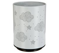 Veilleuse Led Push En Métal - Odos Gris Nuage TU