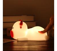 Veilleuse Led Rechargeable En Forme De Vache, Sans Fil, Pour Enfants Et Bébés, Disponible En 7 Couleurs