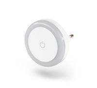 Hama Veilleuse LED 'Touch' Interrupteur tactile pour prise murale, capteur crépusculaire