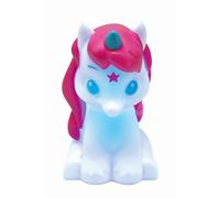 Lexibook - Veilleuse de Poche LED Licorne pour chambre d'enfants, changement de couleurs, lumière douce, à piles, Blanche, NLJ01UNI