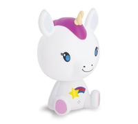 Veilleuse Licorne LED, intensité variable, USB rechargeable, RVB / Blanc chaud