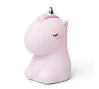 Veilleuse licorne rose pailletée avec t