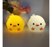 Veilleuse mignonne de pingouin, lampe LED d'animal de dessin animé créative, convient pour l'éclairage d'ambiance de chambre à coucher et de chevet, décoration de fête, cadeau de Noël pour les amis et