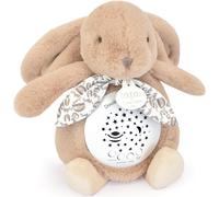 Veilleuse Lapin Musicale Projection mur avec chansons Douces Beige - Doudou et Compagnie