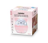 Veilleuse musicale sans fil BigBen avec projection Chat Mia Blanc et Rose