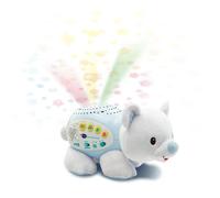 VTech Veilleuse bébé Ourson Dodo Nuit Étoilée – Projection plafond, Musique & Berceuses (Contenu FR)