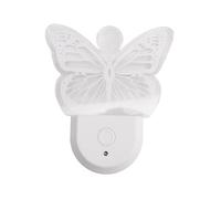 Veilleuse Papillon Murale à Brancher, Lampe de Nuit à Couleurs Changeantes pour Chambre D'Enfant, Décoration et Cadeau D'Anniversaire, Prise UE