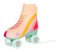 Veilleuse Patin à roulettes en résine sur secteur - Amadeus - Rose - Polyresine